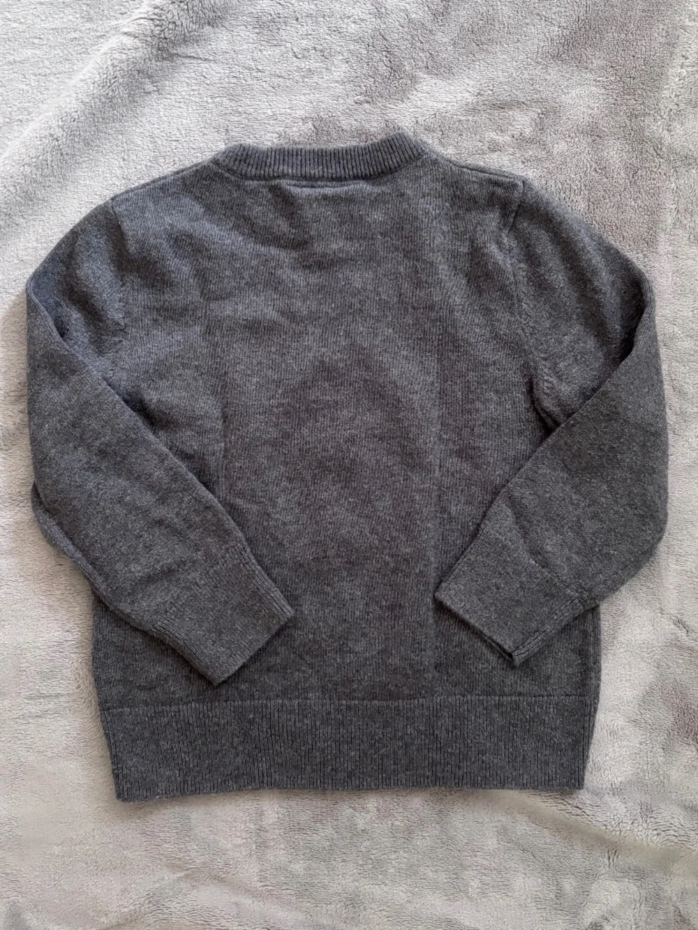 Baby Gap Disney 4T / 4 Years Mickey Mouse Heather Gray Grey Sweater Top EUC